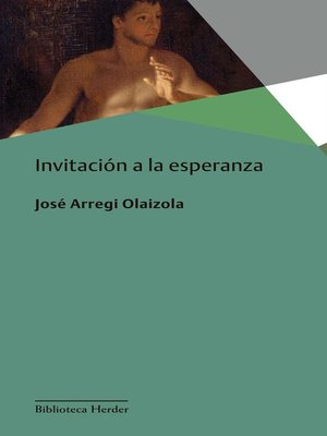 cover image of Invitación a la esperanza
